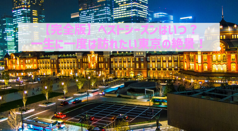 【完全版】ベストシーズンはいつ?一生に一度は訪れたい東京の絶景!