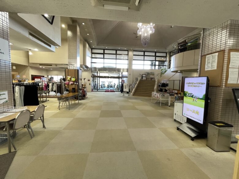 Clubhouse entrance