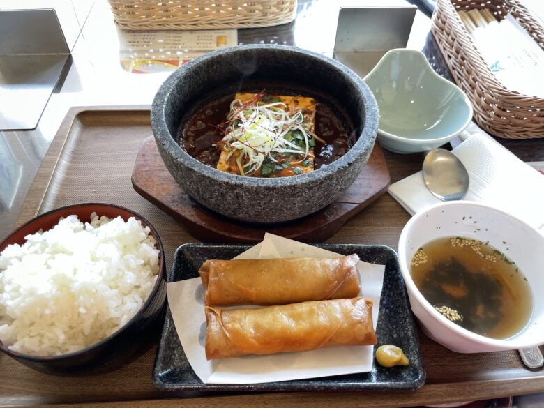 Stone-bowl mapo tofu set
