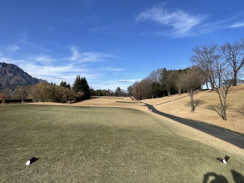 Hole 5 tee shot view