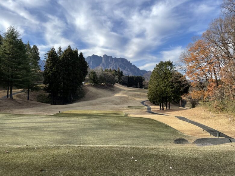 Hole 7 tee shot view