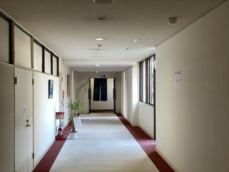 Bath area entrance