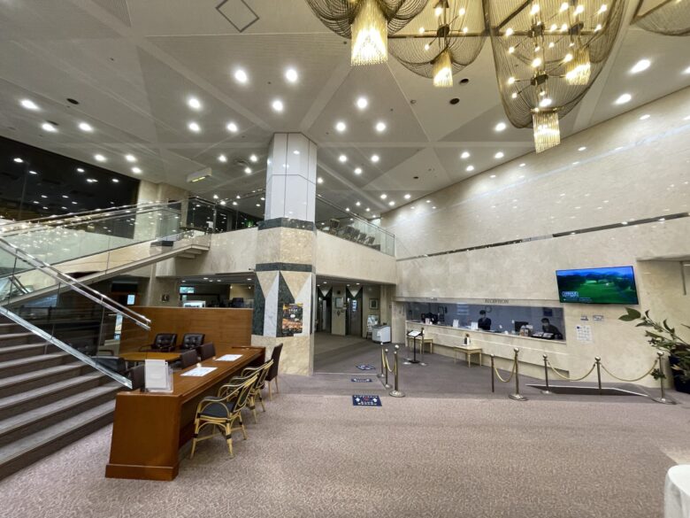 Hotel lobby