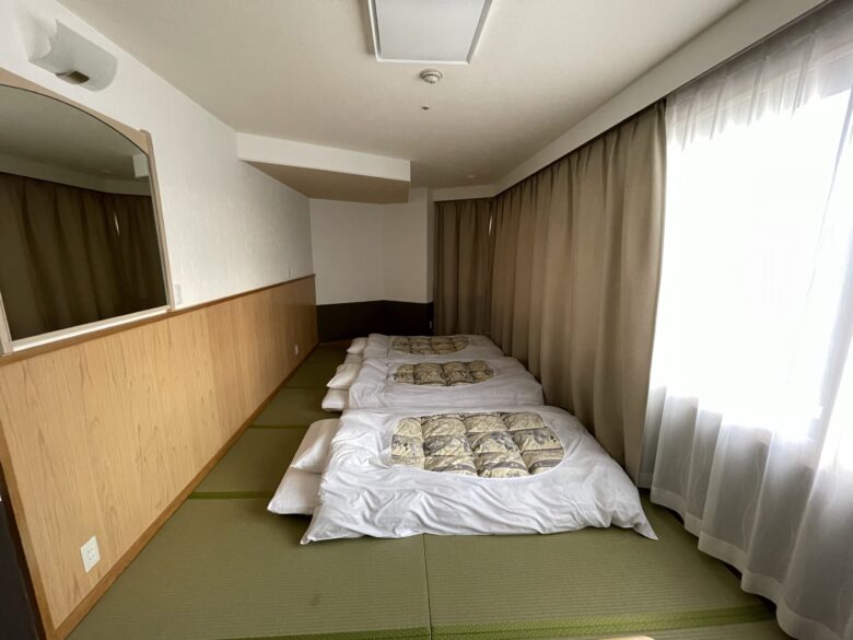 Japanese-style tatami room interior