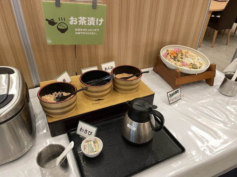 Shabu-shabu buffet dinner spread