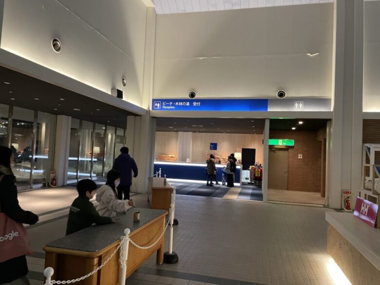 Reception desk