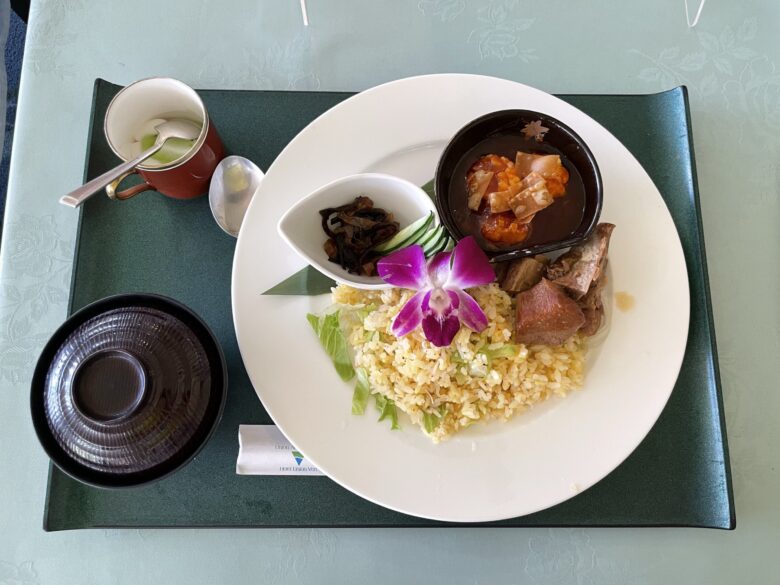 Chinese-style lunch set