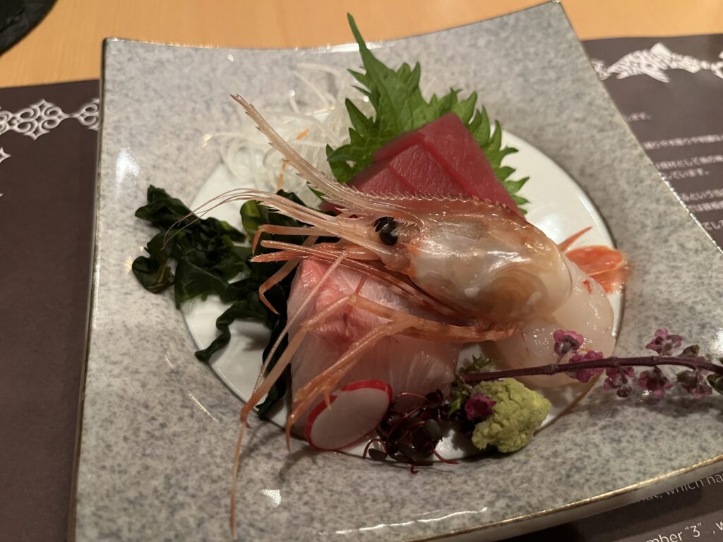 ヒルトンニセコビレッジ　日本料理「シサム」　夕食