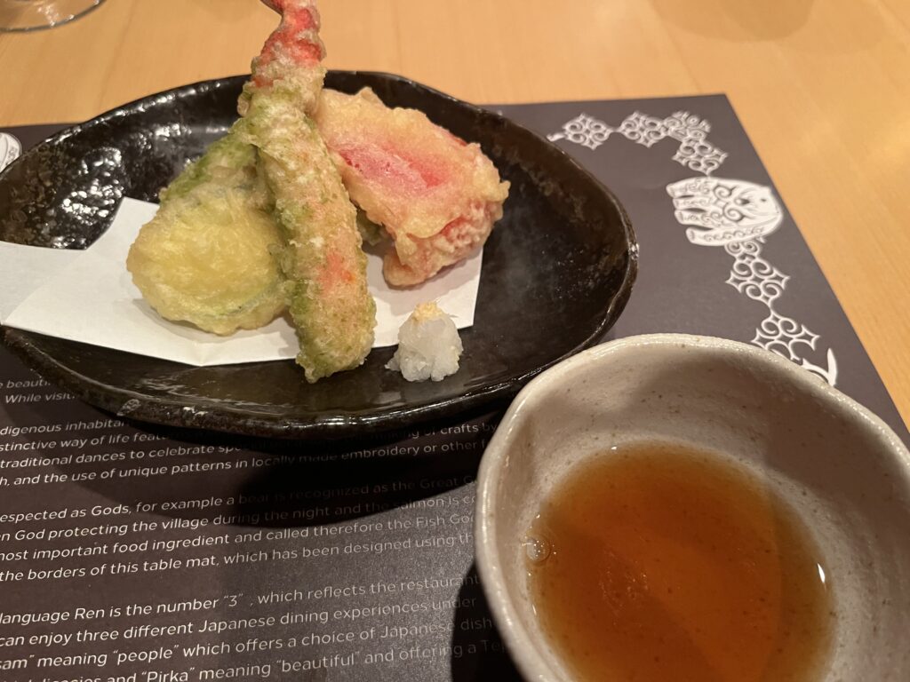 ヒルトンニセコビレッジ　日本料理「シサム」　夕食