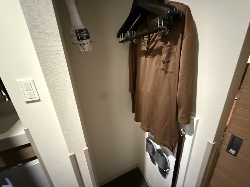 ドーミーイン高崎 着心地が良いセパレートタイプの館内着(パジャマ)