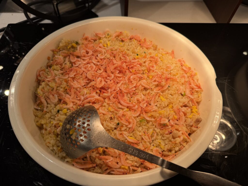 グランドメルキュール浜名湖　静岡紅白チャーハン　夕食