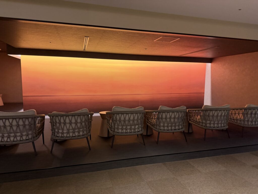 グランドメルキュール浜名湖　湯上がりラウンジ