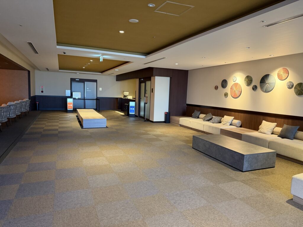 グランドメルキュール浜名湖　湯上がりラウンジ