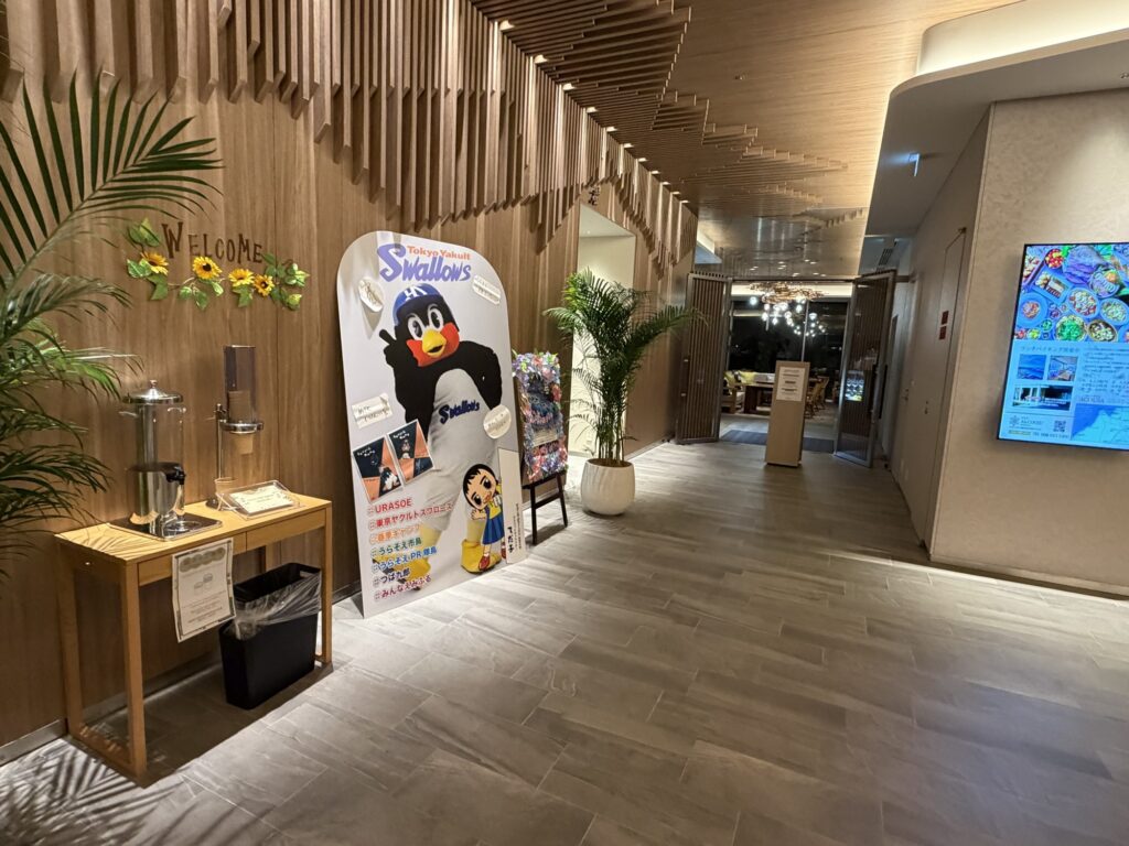 館内に設置されたガチャガチャ