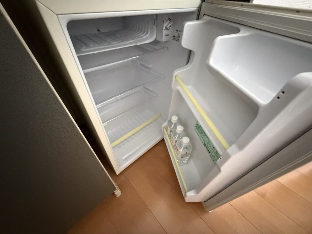 ホテルマハイナの客室の冷蔵庫
