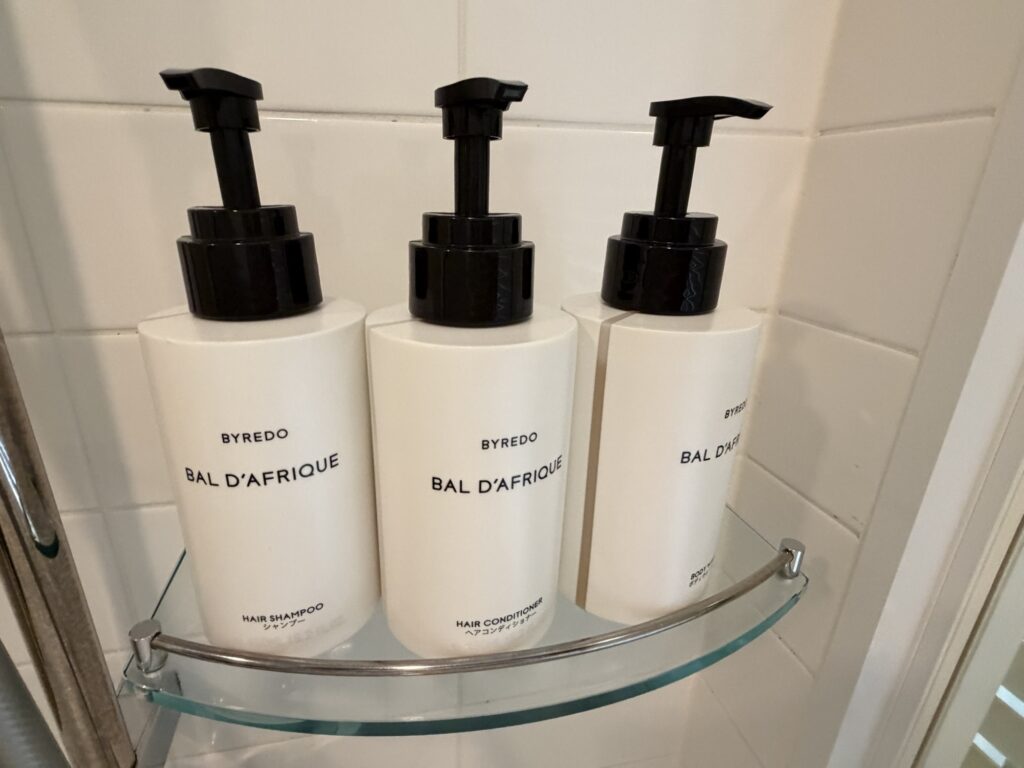 Separate toilet space