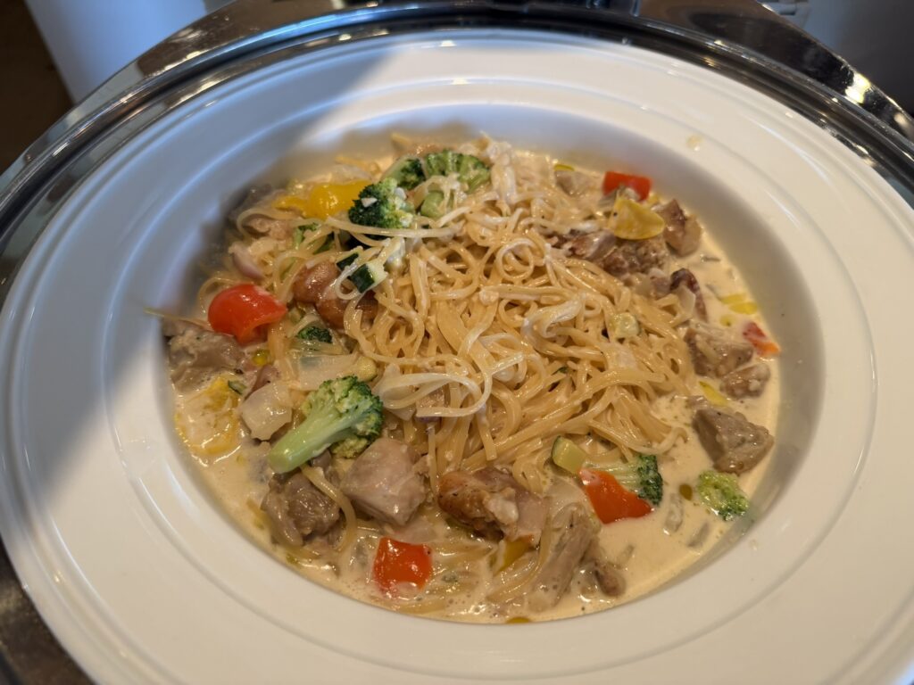 Creamy pasta dish