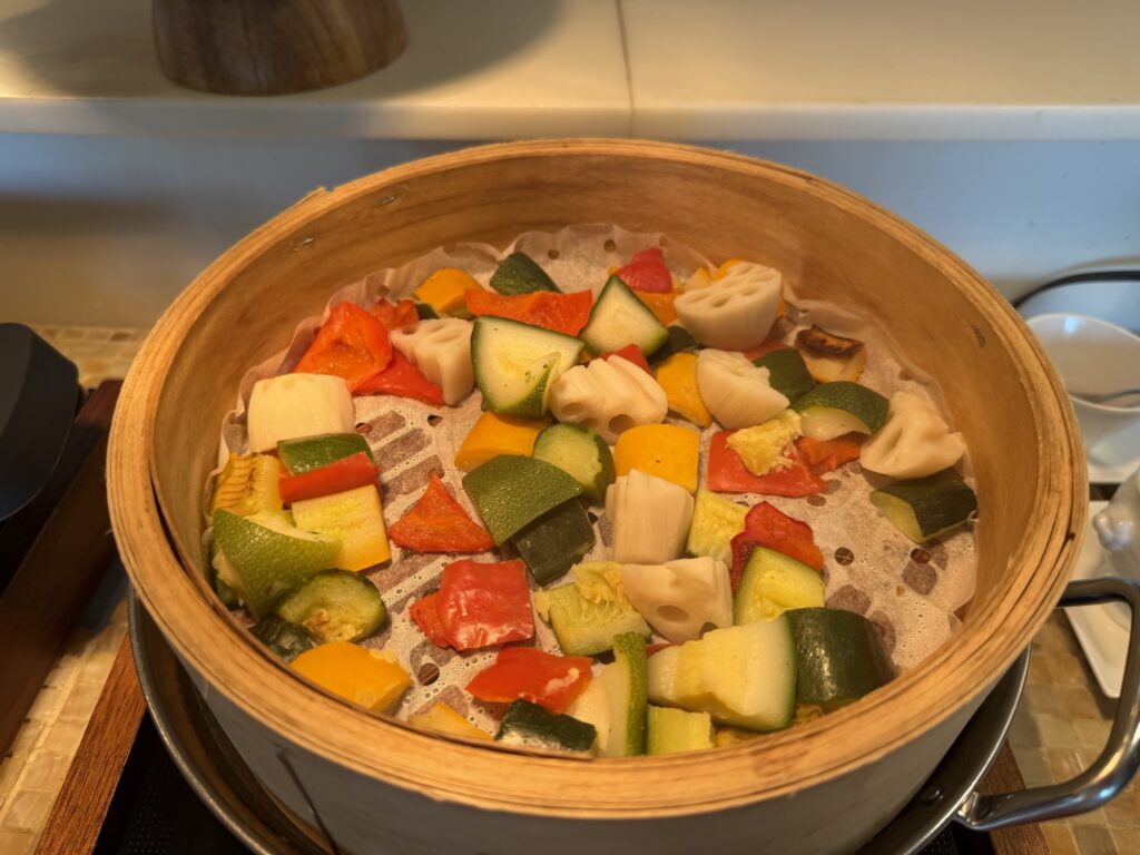 A vegetable dish