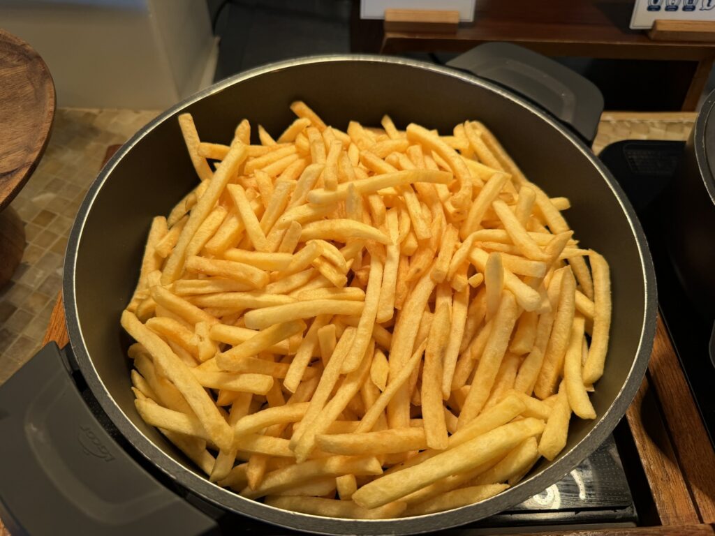 Crispy french fries