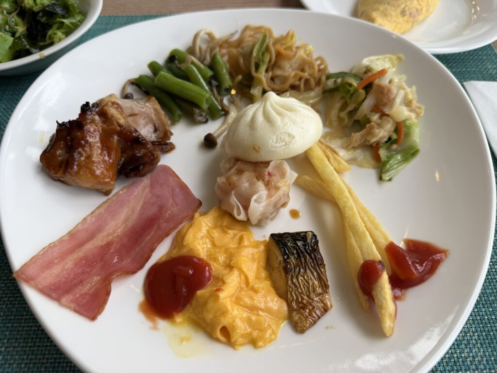 朝食ブッフェの品揃え