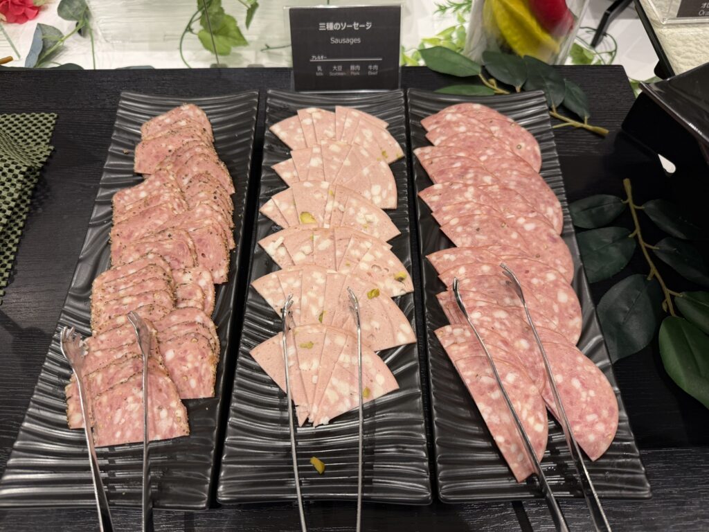 生ハムの盛り合わせ