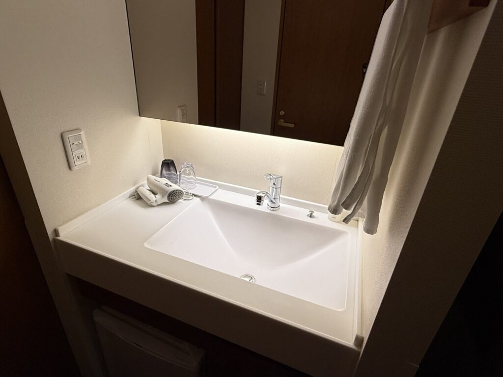 客室の洗面台