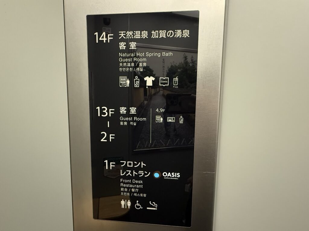 フロア案内サイン