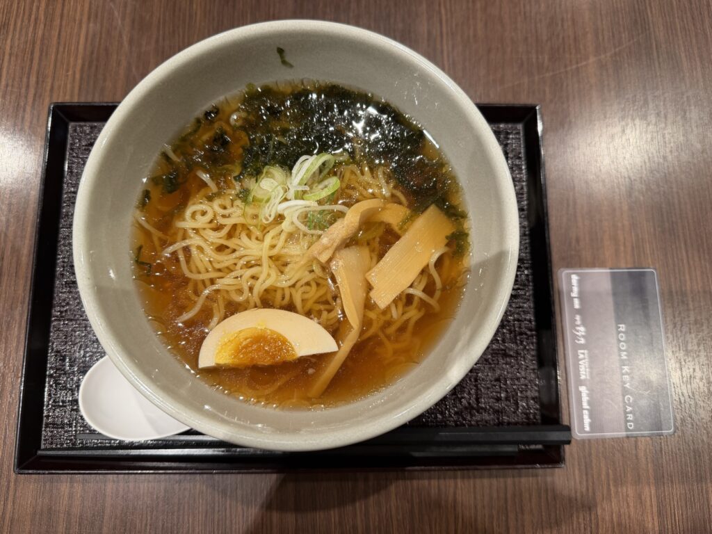 夜鳴きそばの一杯