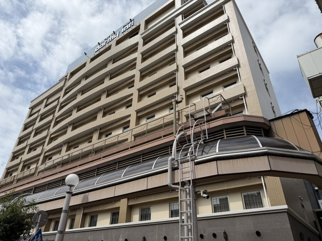 ドーミーイン甲府の外観