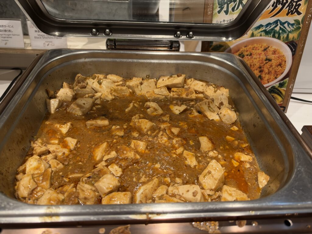 とろみのある豆腐の煮込み料理