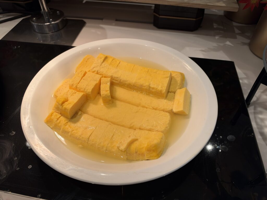 メルキュール長野松代リゾート&スパの朝食の卵焼き