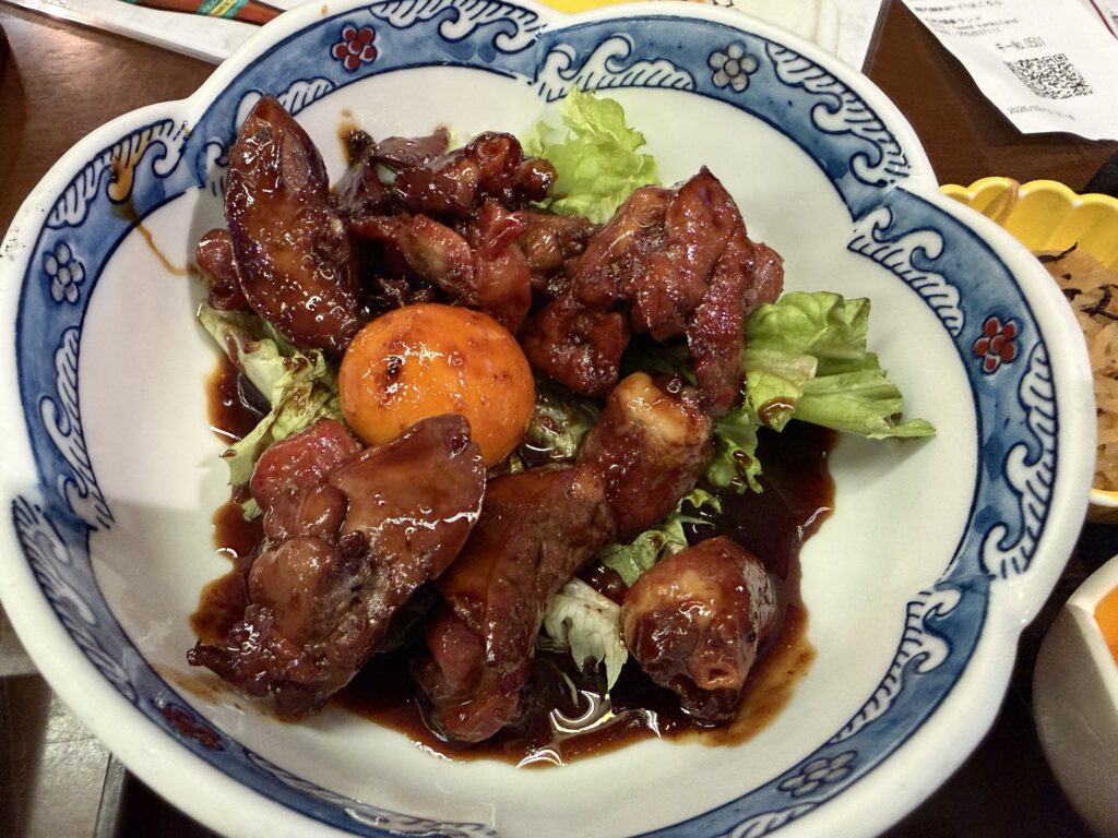 とりもつのアップ